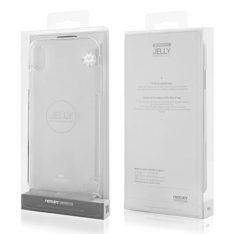 Husa de protectie Mercury Goospery pentru Huawei P40, jelly case transparent — varianta 2