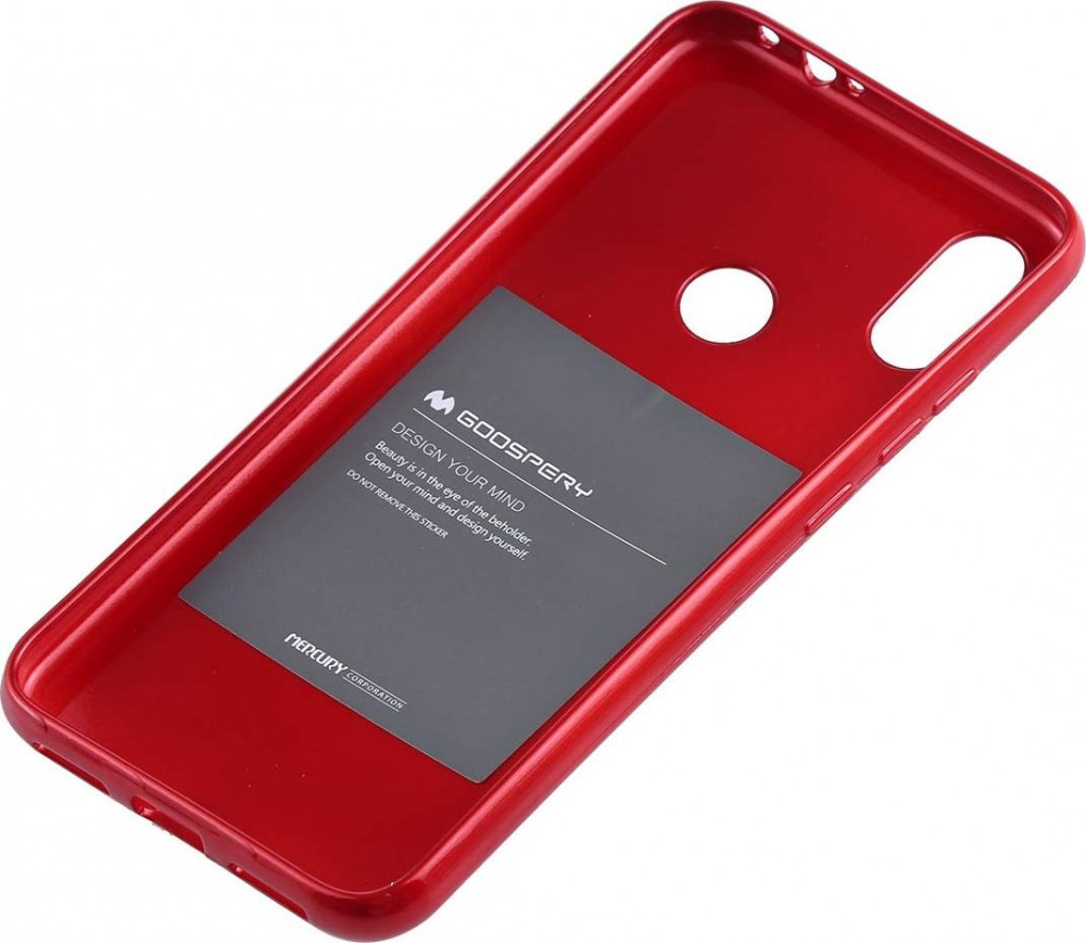 Husa de protectie Mercury Goospery pentru Samsung Galaxy A41, jelly case, rosie — varianta 2