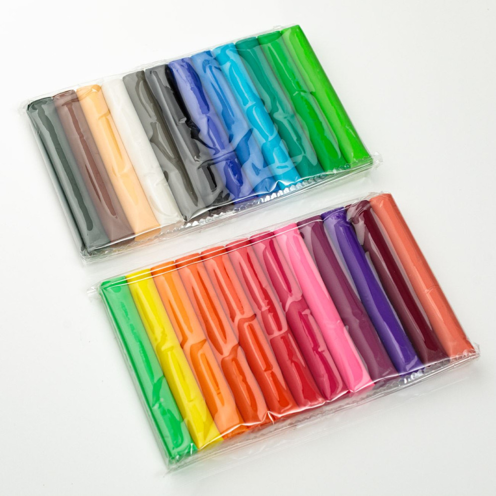 Set plastilina Smile Kids, 24 culori diferite, 500 grame — varianta 2