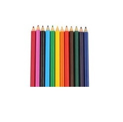 Set mini creioane colorate Flair Creative FA 8050, corp rotund, 12 culori — 2