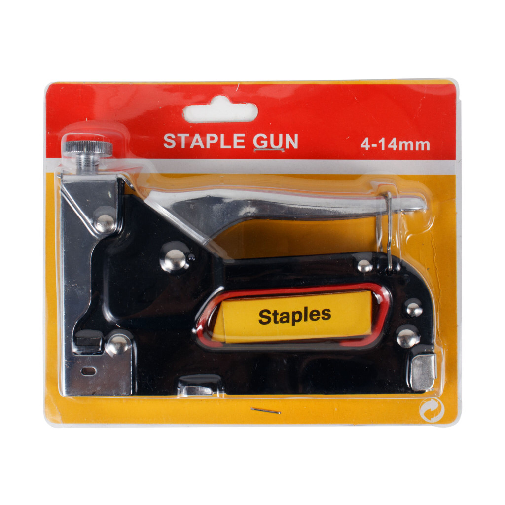 Capsator manual pentru tapiterie, 4 -14 mm, metalic, negru — varianta 2