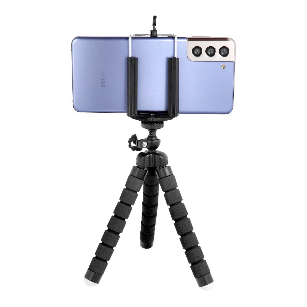 Mini trepied universal pentru telefoane si camere foto, negru — varianta 7