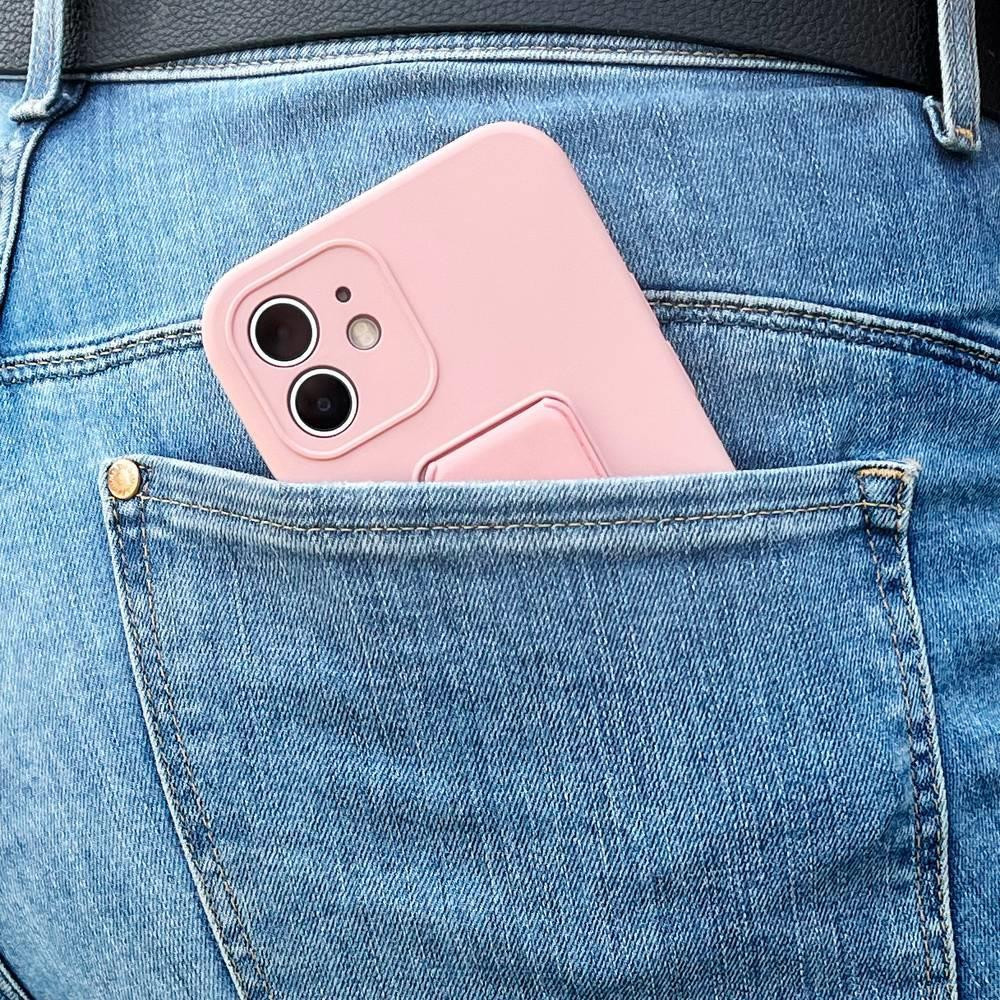 Husa protectie Wozinsky Kickstand pentru Apple iPhone 12 Pro, albastru deschis — varianta 3