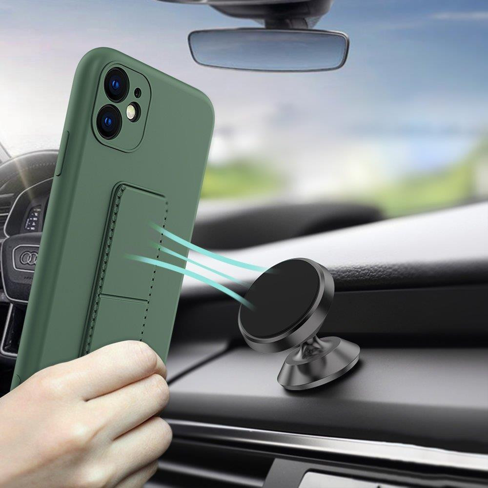 Husa protectie Wozinsky Kickstand pentru Apple iPhone 12 Pro, galbena — varianta 9
