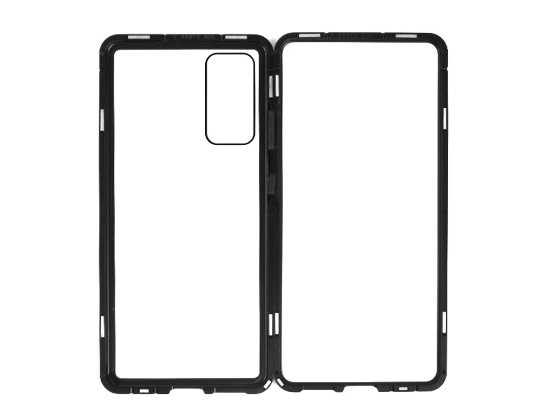 Husa de protectie Magnet Glass 360° pentru Samsung Galaxy S10e, sticla fata + spate, neagra — varianta 2