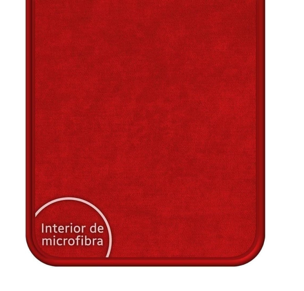 Husa protectie Oppo A18, Luxury Silicone, catifea in interior, protectie camere, rosu piersica — 3