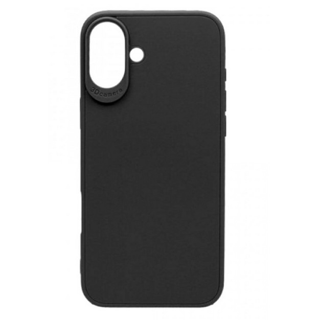Husa protectie Apple iPhone 16, Matt TPU My Choice, silicon moale, neagra — varianta 2