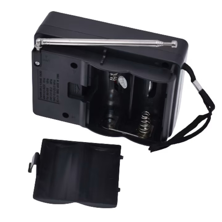 Radio portabil FADEGA AR-1699, 4 benzi de receptie, FM/AM/SW1/SW2, functionare cu 2 baterii R20, maro — varianta 5