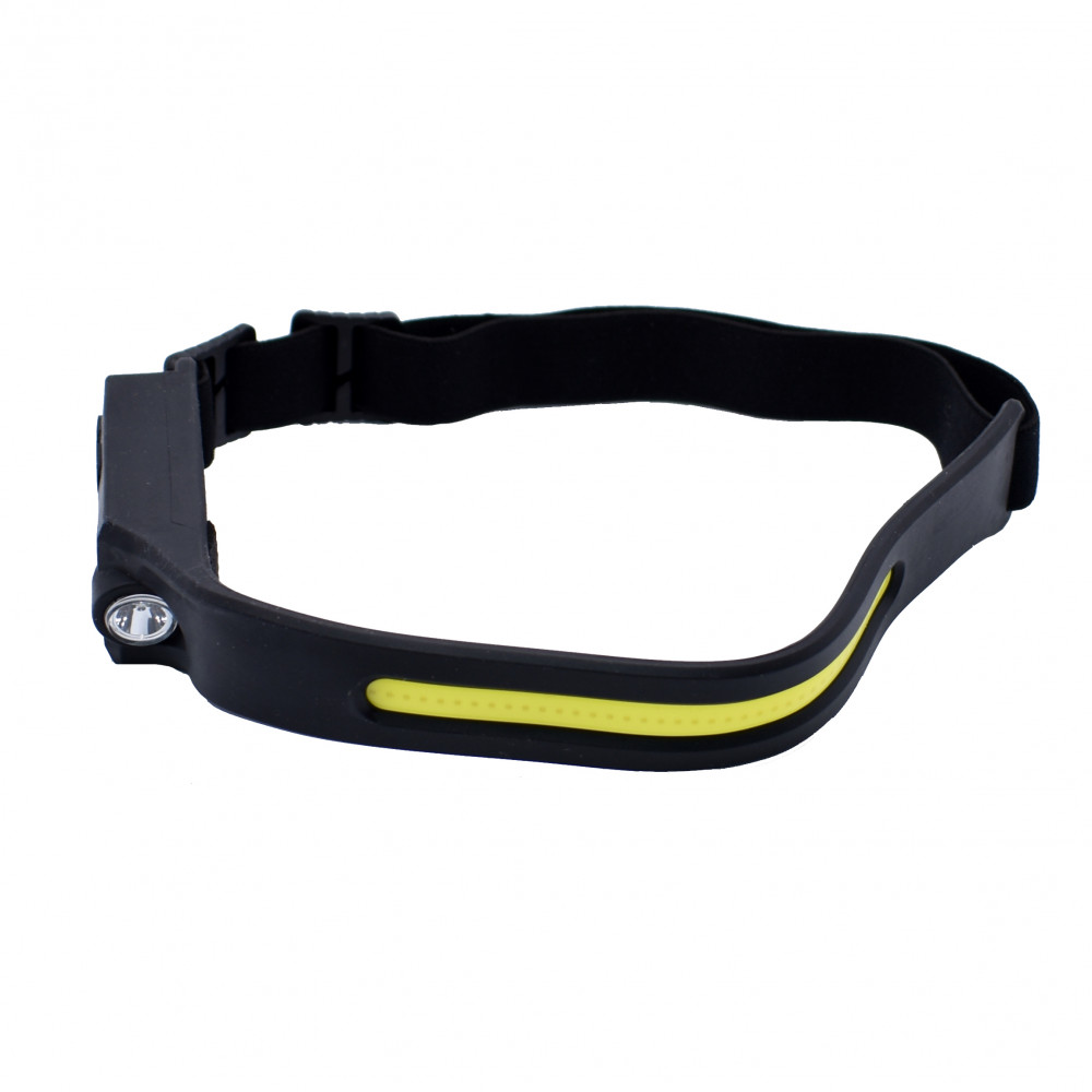 Lanterna frontala flexibila, cu acumulator si senzor de miscare, LED COB + LED XPE — varianta 7