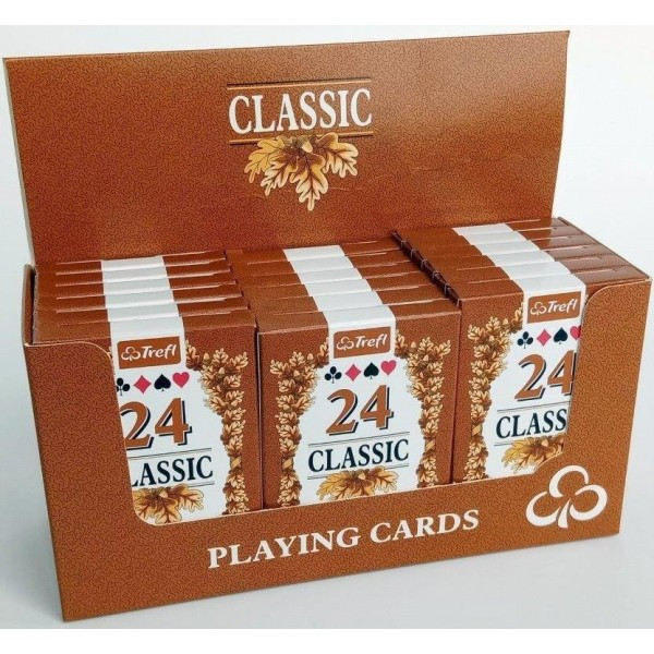 Carti de Joc Trefl Classic, 24 carti/pachet, multicolor, 3+ ani — varianta 3