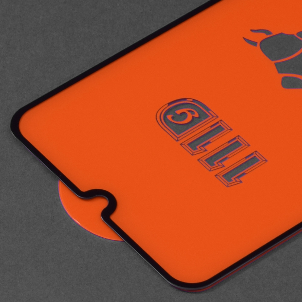 Folie de sticla Samsung Galaxy A50/A30s/A30/A20, Full Glue 111D, margini negre — 4