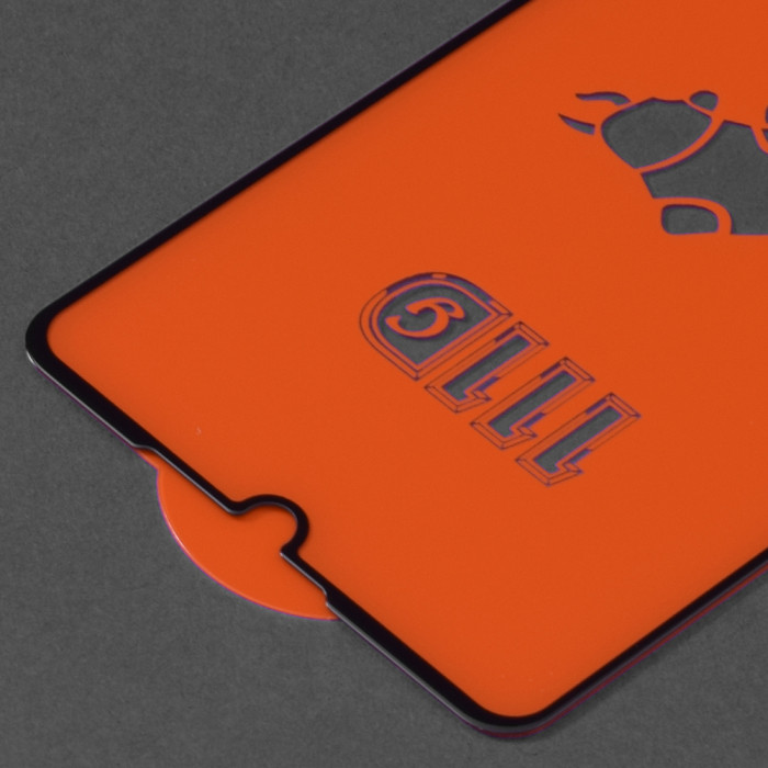 Folie sticla Huawei P30, Full Glue 111D, margini negre — varianta 3