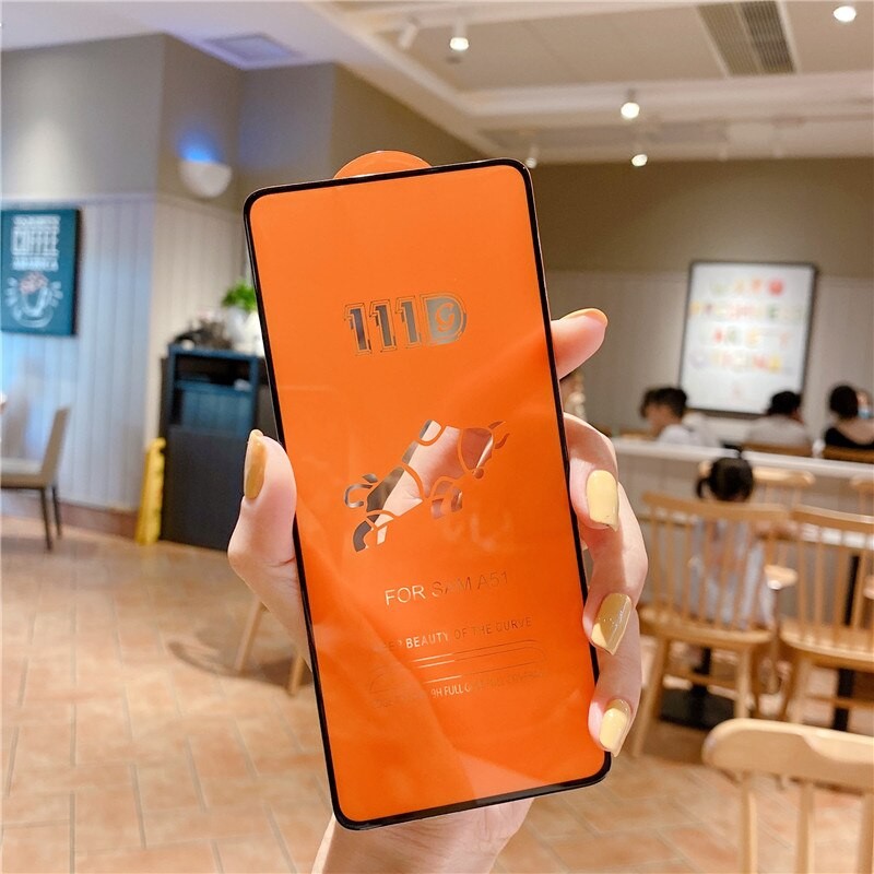 Folie de sticla Xiaomi Redmi Note 9 5G, Full Glue 111D, margini negre — varianta 2