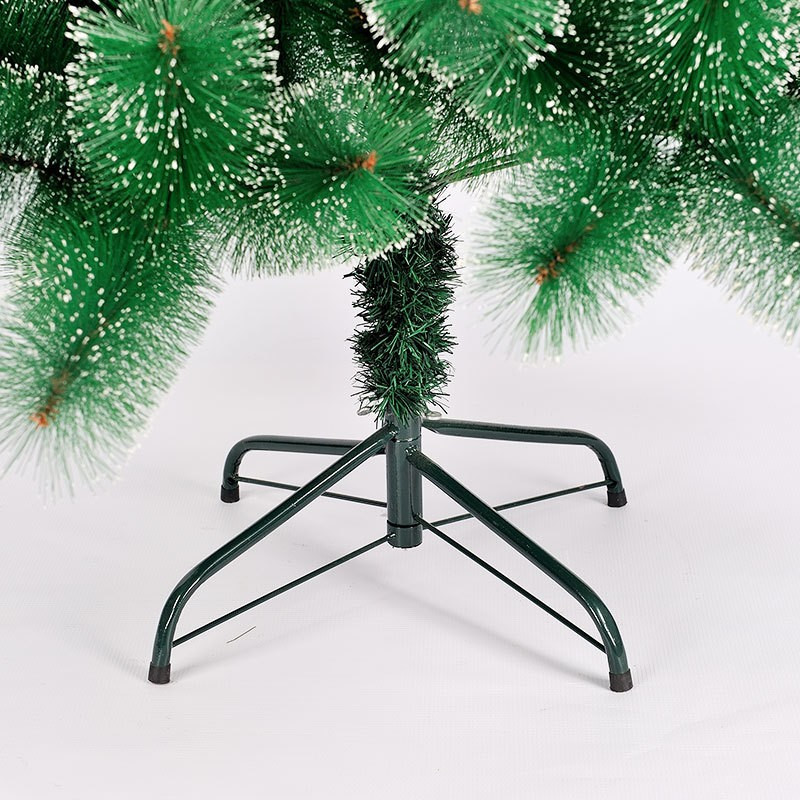 Brad artificial de Craciun tip pin nins, inaltime 150 cm, interior/exterior, suport inclus — varianta 3