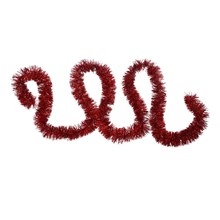 Beteala Craciun, 2 m x 7 cm, folie PVC, interior/exterior, rosie — varianta 2