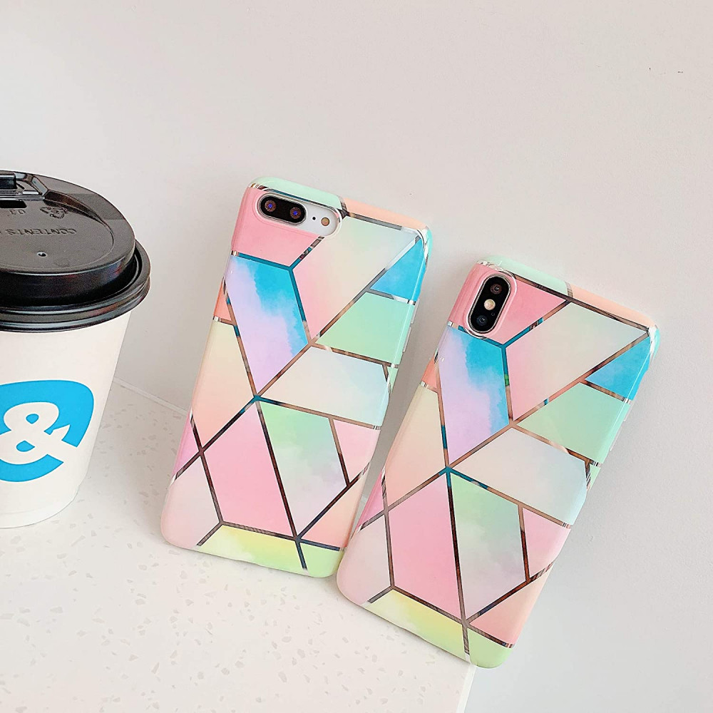 Husa protectie Geometric Marble pentru Apple iPhone 12 Pro, model 1 — 4