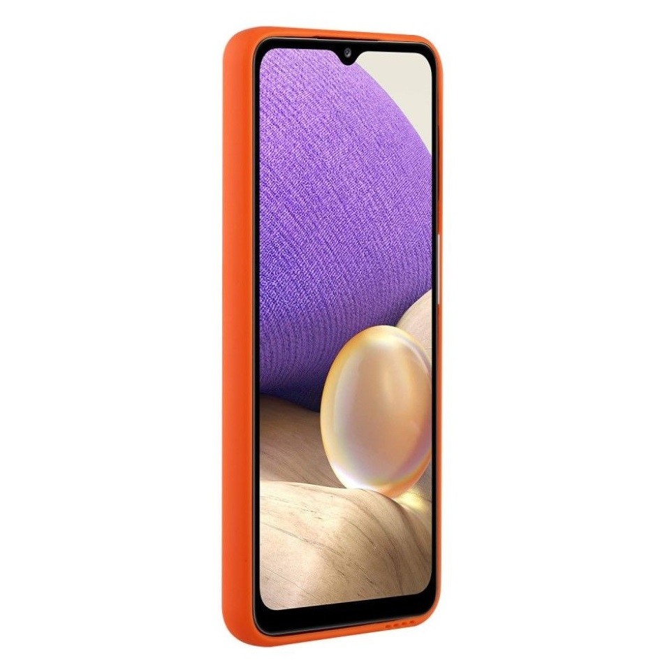 Husa protectie Card Case pentru Samsung Galaxy A52 / A52s, buzunar pentru carduri/cartele, portocalie — 3