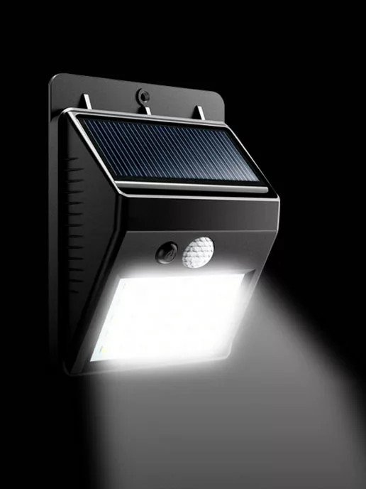 Lampa solara LS64, 64 de LED-uri, senzor de miscare — 3