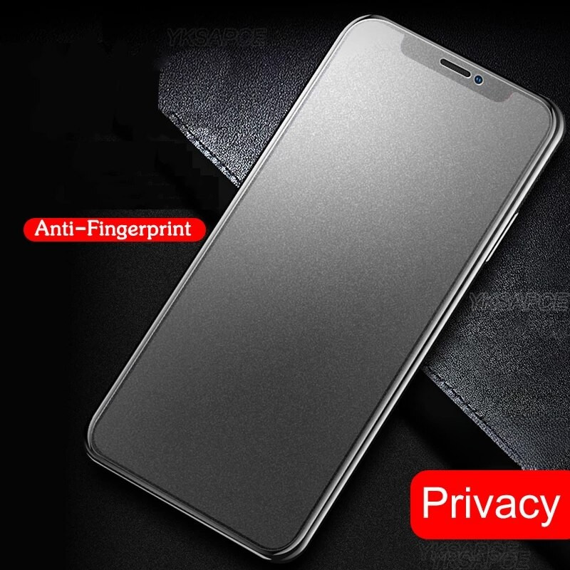 Folie de sticla Apple iPhone 14 Plus / 13 Pro Max, Full Glue Mate Privacy, margini negre, mata — varianta 3