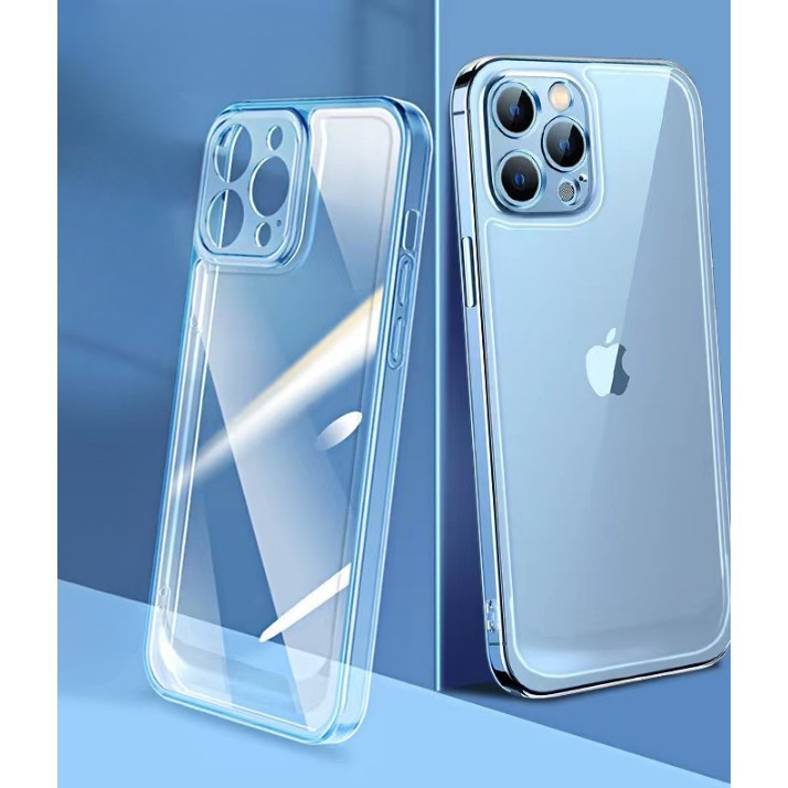 Husa de protecție Apple iPhone 14 Pro, protectie camere, TPU transparent, grosime 2 mm — varianta 3
