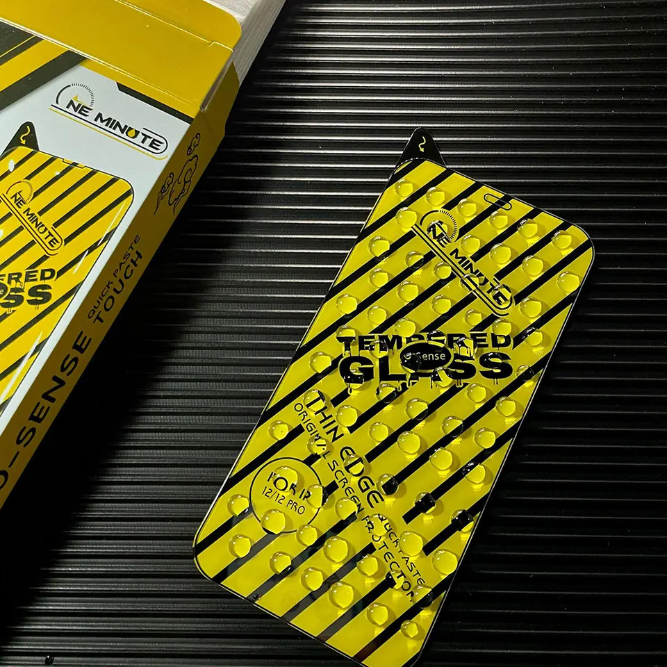Folie sticla Apple iPhone 11 / iPhone XR, O-Sense, 0.2 mm, margini negre — varianta 2
