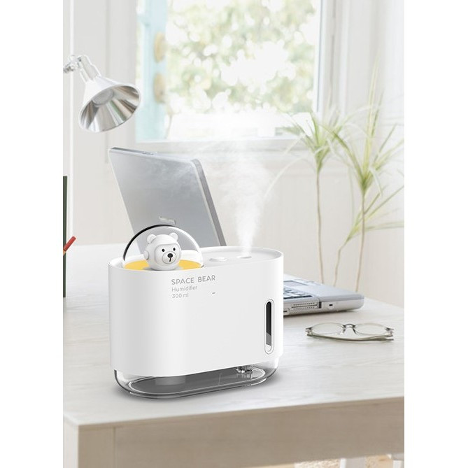 Umidificator Space Bear / Ursul Spatial, 300 ml, alb — 3