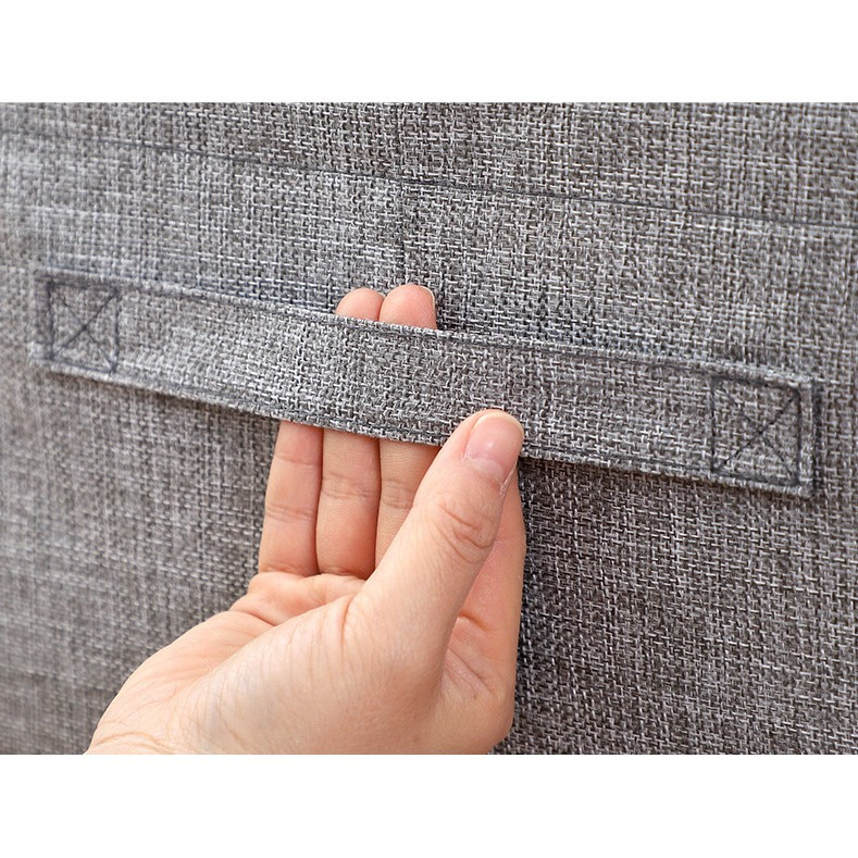 Cutie de depozitare pliabila cu fermoar, 100 litri, material textil, 60 X 42 X 40 cm, gri — varianta 4