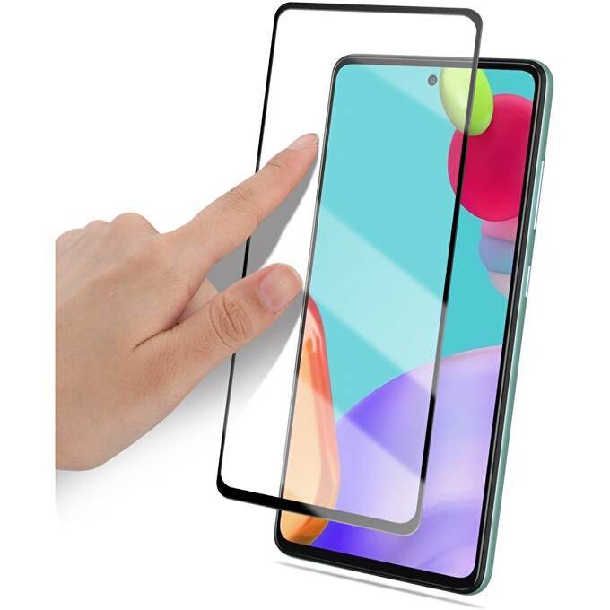 Folie de sticla Samsung Galaxy A52 / A52s, Full Glue HD, margini negre — varianta 2