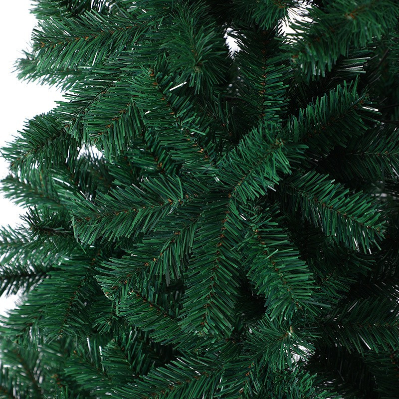 Brad artificial de Craciun, 120 cm, 240 ramuri/varfuri, plastic, interior/exterior, verde, suport inclus — varianta 3
