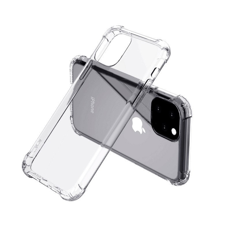 Husa Apple iPhone 15 Pro, TPU transparent, intarituri in colturi, grosime 1,5 mm — varianta 2