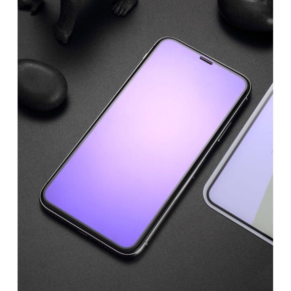 Folie de protectie Apple iPhone 15, Anti-Blue Light Ceramic, margini negre — 3
