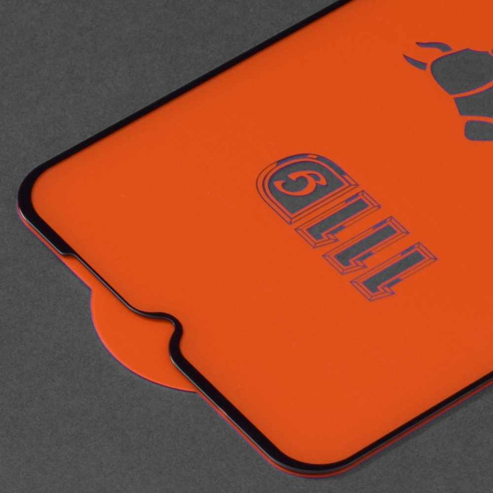 Folie de sticla Xiaomi Redmi 9/9A/9C, Full Glue 111D, margini negre — varianta 3