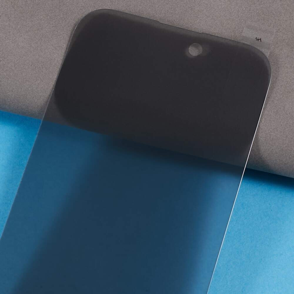 Folie de sticla Apple iPhone 16 Plus, Privacy Glass, margini usor curbate — varianta 3