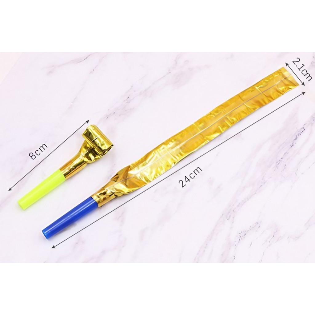 Set 6 Suflatori pentru Petrecere, Tematica Aniversare, 8 cm, Multicolore — varianta 5