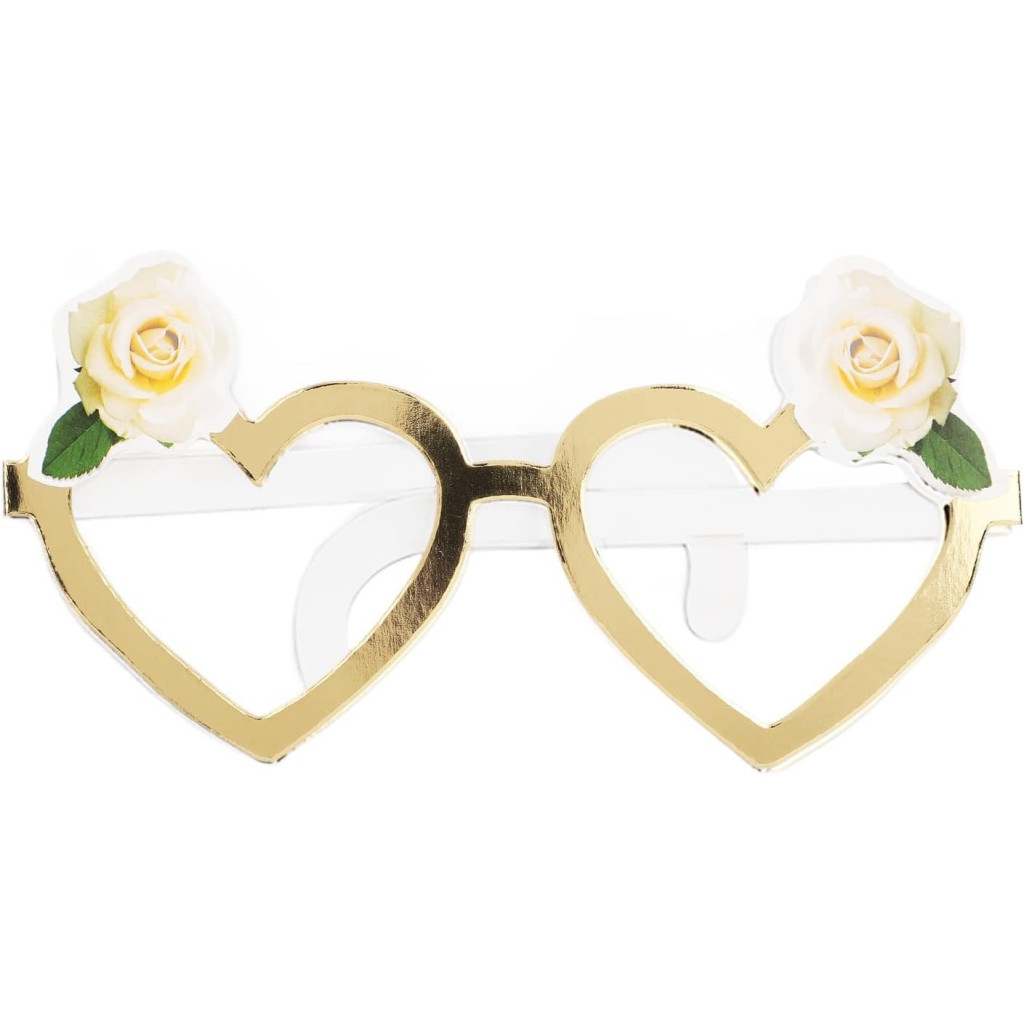 Set 10 Accesorii pentru petrecere, Props pentru Coltul de Poze, Model Mire si Mireasa, Tematica Nunta, Multicolor — varianta 3