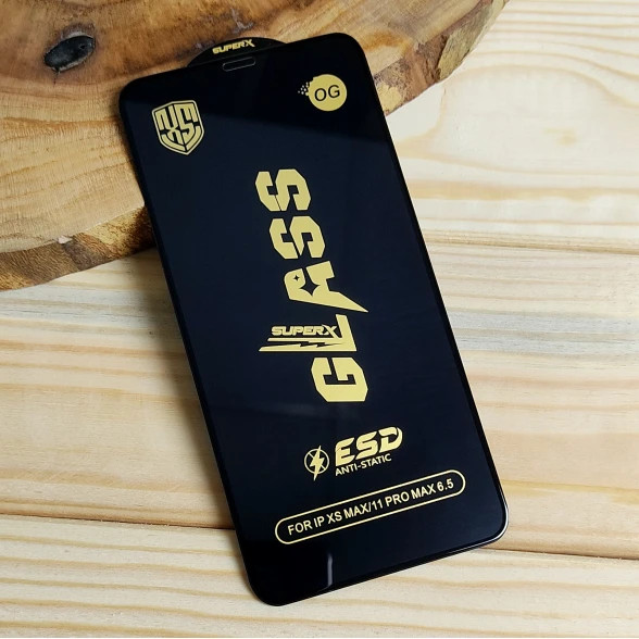 Folie sticla Apple iPhone 14, Full Glue SuperX, ESD, margini negre — varianta 2