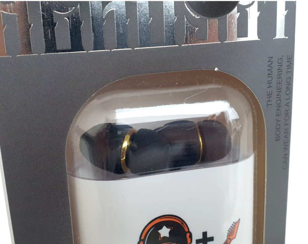 Casti audio cu microfon EV-219, conector jack 3.5 mm, cablu 1.2 m, cutie depozitare, negre — varianta 3