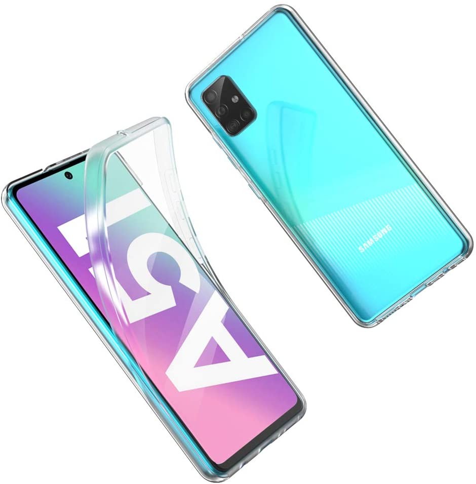 Husa protectie Samsung Galaxy A53 5G (fata + spate) Fully PC & PET 360°, transparenta — varianta 8