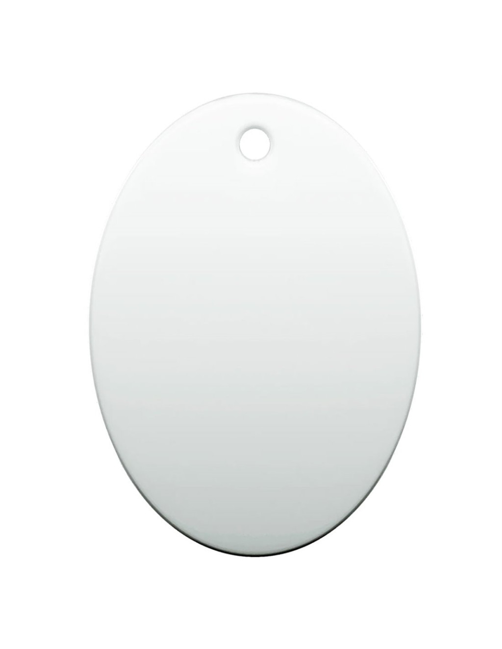 Ornament de Craciun personalizabil pe ambele fete, din ceramica, 8.3 x 6 cm — varianta 2