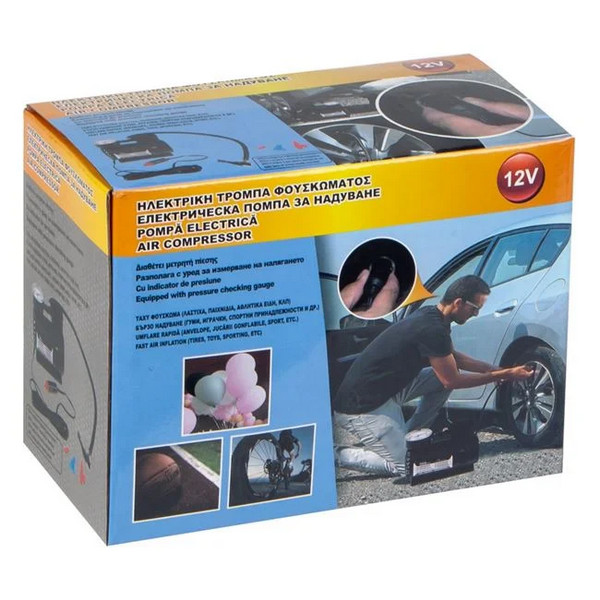 Pompa electrica auto, 12V, alimentare la bricheta — varianta 3