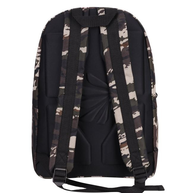 Ghiozdan 15NF36, 30 x 12 x 44 cm, model camuflaj — varianta 3