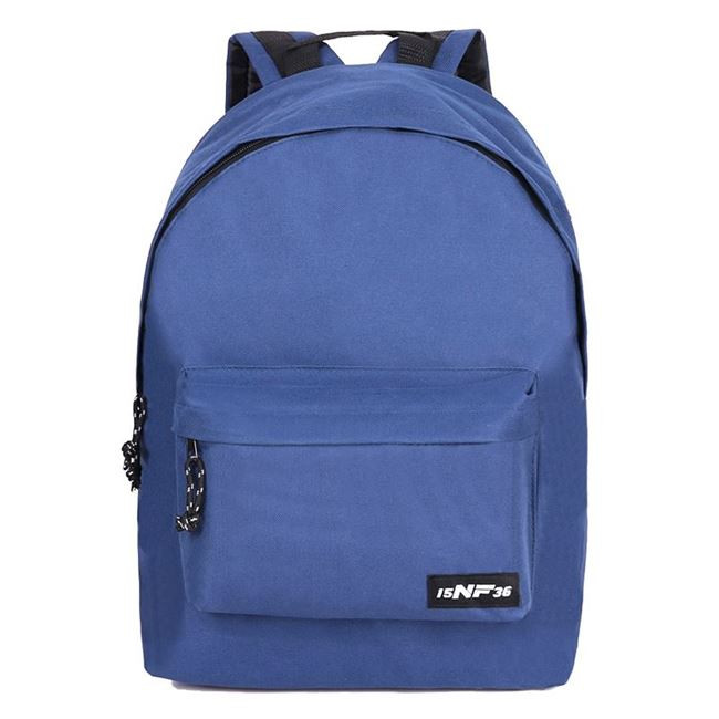 Ghiozdan 15NF36, 30 x 12 x 44 cm, albastru marin — varianta 2