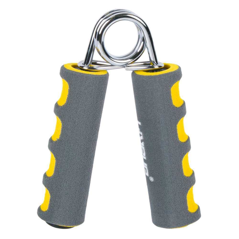 Flexor antrenament antebrat Liveup, manere de spuma, gri/galben (15kg) - 2buc — 2