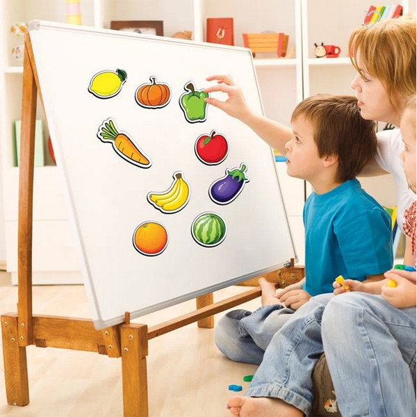 Fructe si legume din carton, magnetice, 27 bucati — 2