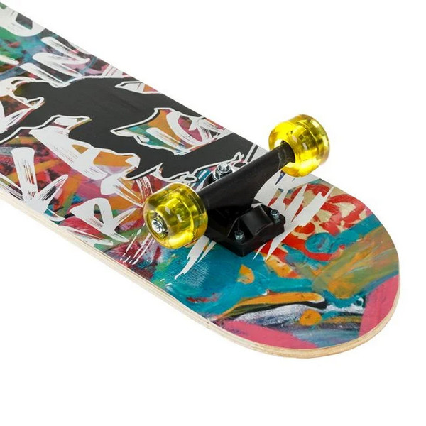 Skateboard Black Shadow, model graffiti, 71 x 20 cm — varianta 2
