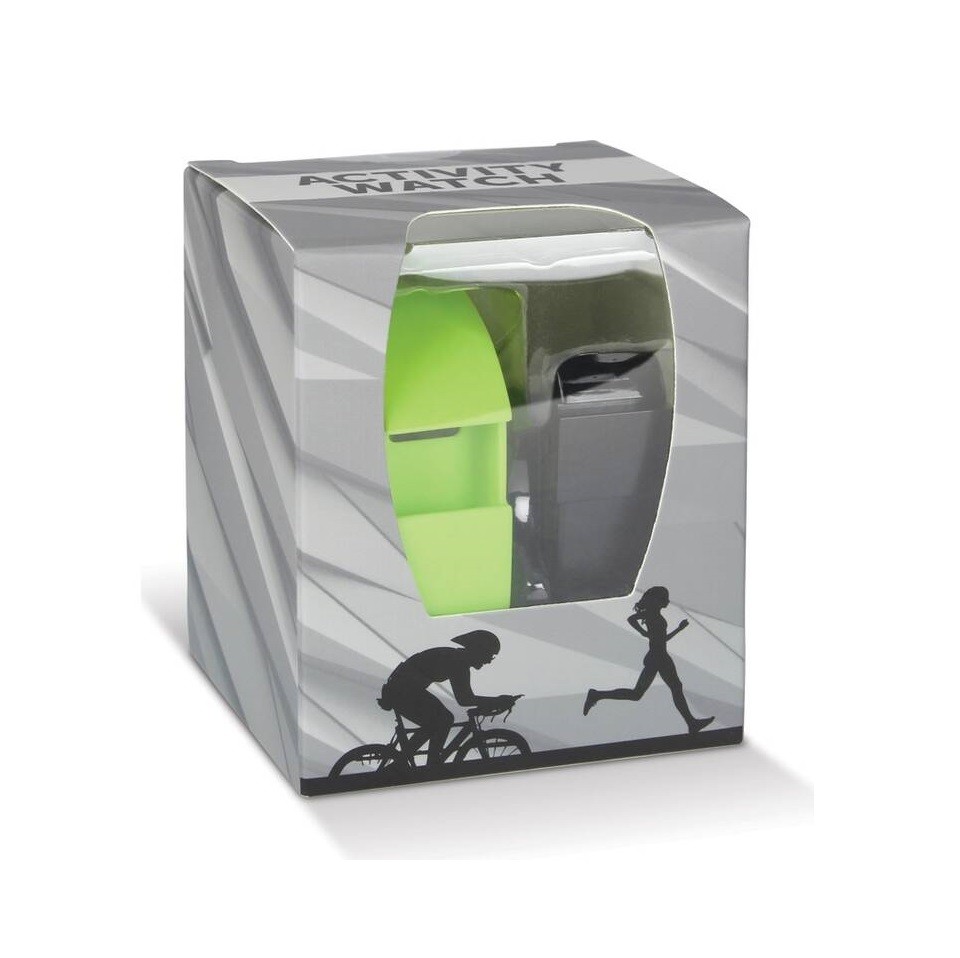 Bratara fitness VeryFit, ecran LED, Bluetooth, monitorizare somn, pasi, calorii, anti-pierdere, curea portocalie — varianta 3