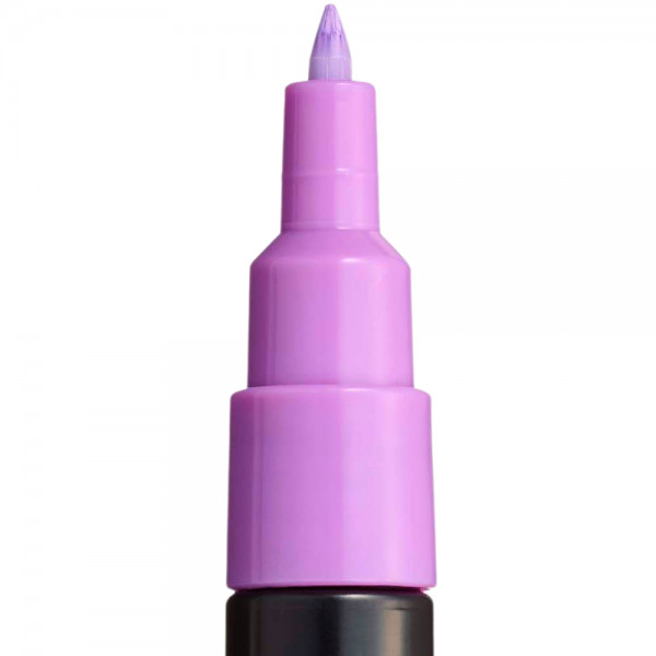 Marker UNI Posca PC-1M, varf rotund, 0.7mm mov lavanda — varianta 2