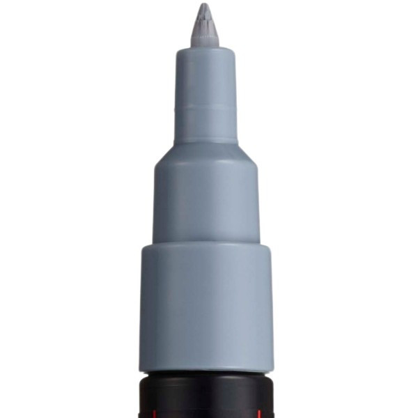 Marker UNI Posca PC-1M, varf rotund, 0.7mm gri — varianta 2