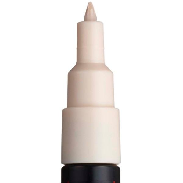 Marker UNI Posca PC-1M, varf rotund, 0.7mm bej — varianta 2
