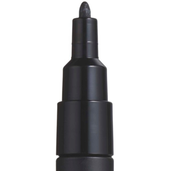 Marker UNI Posca negru PC-3M, varf rotund, 0.9-1.3mm — varianta 2